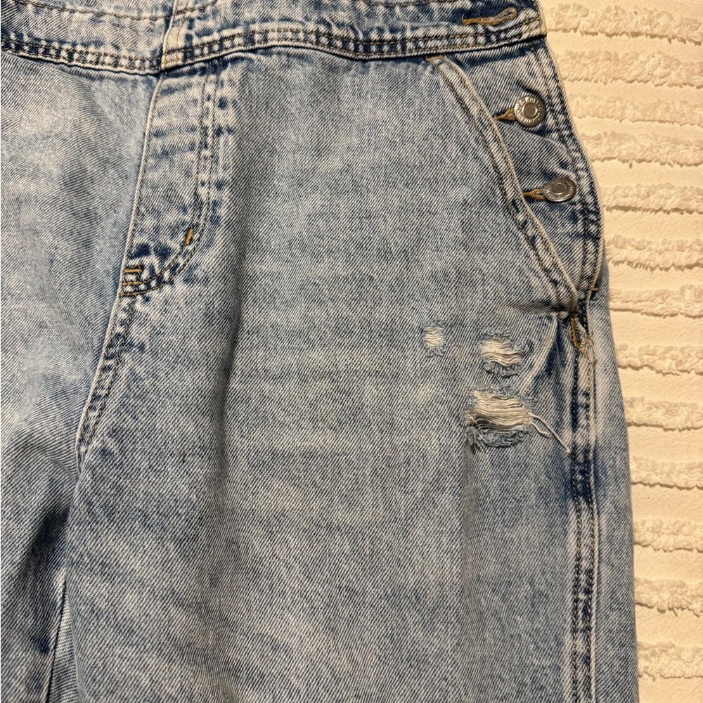 Blue Denim Overalls - Picture 4 of 7